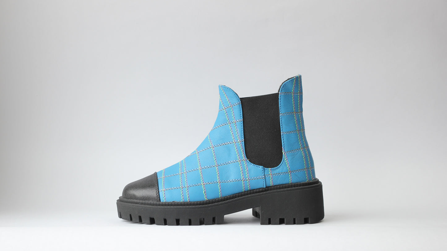 Bota chunky Azul